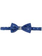 Canali Polka Dot Bow-tie - Blue