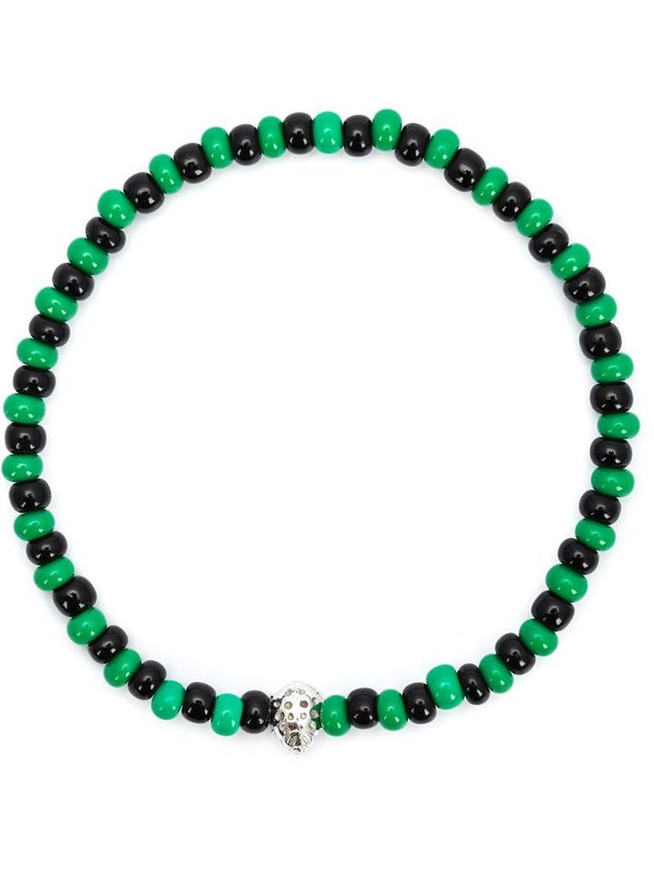 Luis Morais Mini Lady Bug Beaded Bracelet