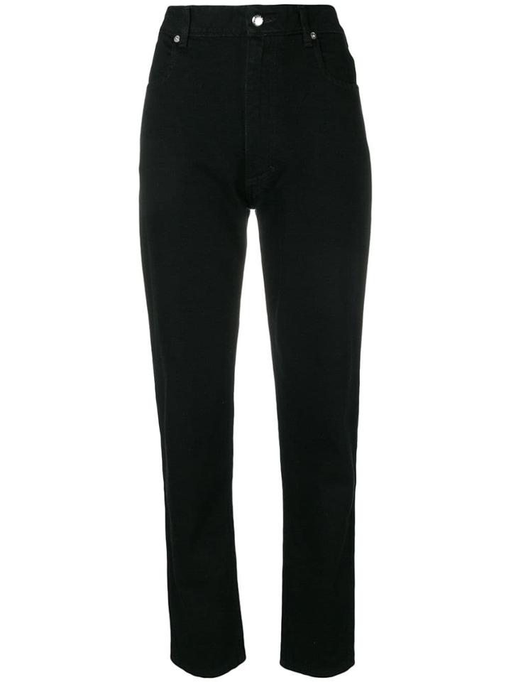 Eckhaus Latta Straight Leg Jeans - Black