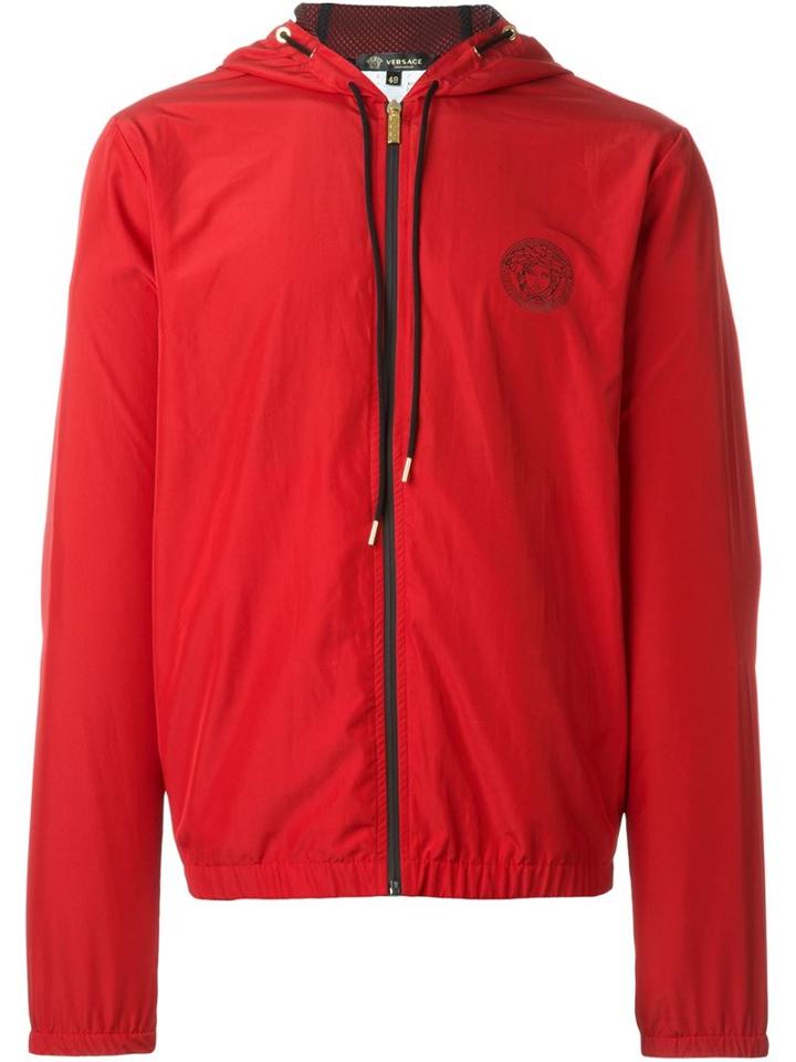 Versace Zipped Up Wind Break