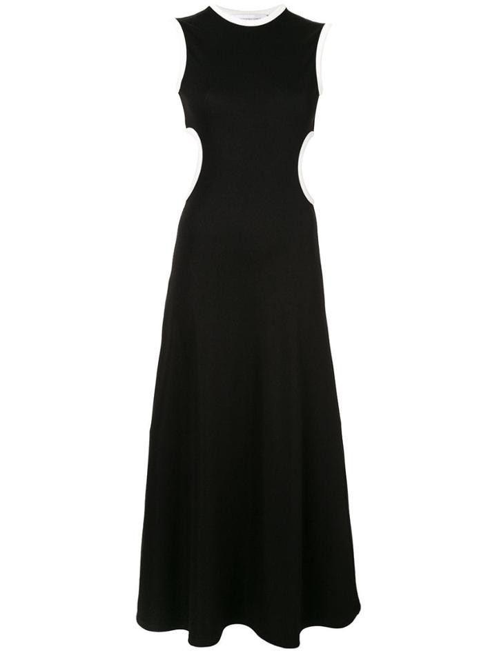 Christopher Esber Ruched Split Dress - Black
