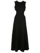 Christopher Esber Ruched Split Dress - Black