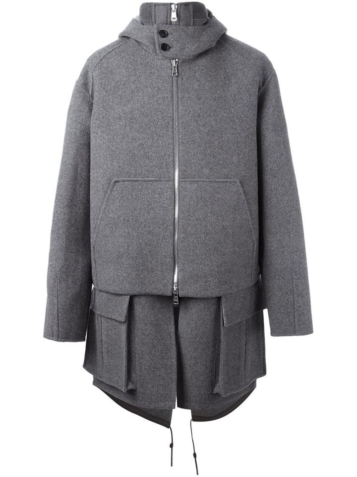 Juun.j Layered Oversized Coat