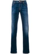 Jacob Cohen Classic Straight-leg Jeans - Blue