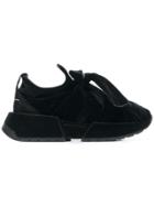 Mm6 Maison Margiela Front Bow Sneakers - Black