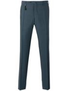 Incotex - Slim Tailored Trousers - Men - Mohair/wool - 52, Blue, Mohair/wool