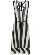 Taylor Pinpoint Midi Dress - Black