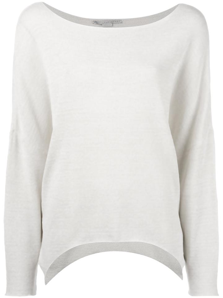Stella Mccartney - Slouchy Sweater - Women - Polyamide/viscose - 42, Women's, Nude/neutrals, Polyamide/viscose