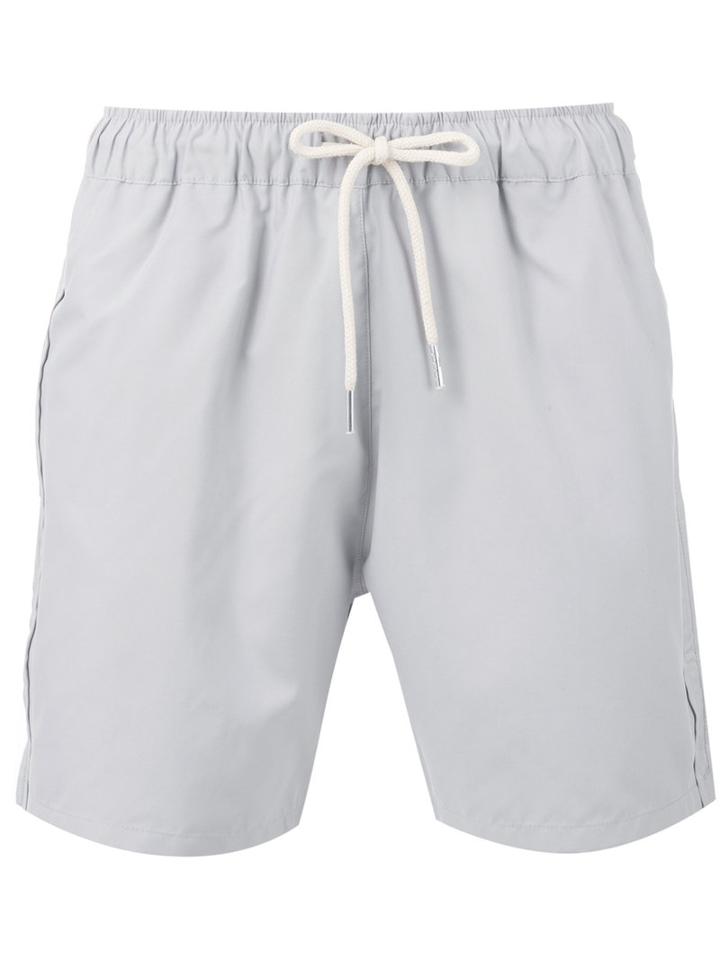 Soulland - William Swim Shorts - Men - Polyester - M, Grey, Polyester