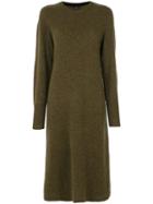 Joseph - Long Jumper Dress - Women - Wool - M, Green, Wool