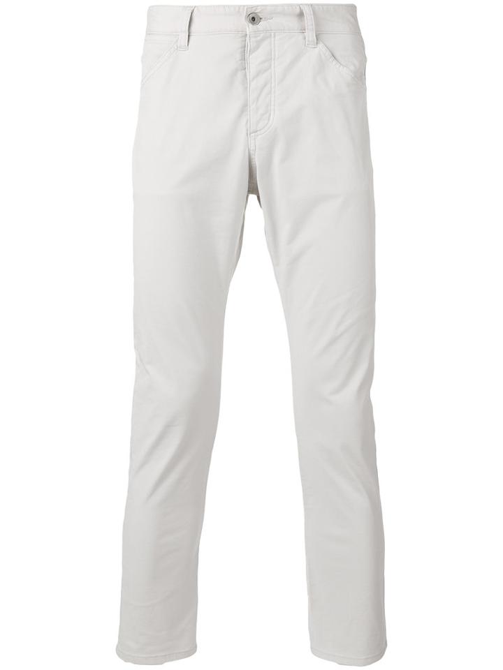 Attachment - Skinny Cropped Jeans - Men - Cotton/nylon/polyurethane - Iii, Nude/neutrals, Cotton/nylon/polyurethane