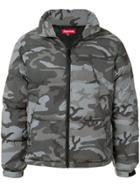 Supreme Reflective Camouflage Down Jacket - Grey