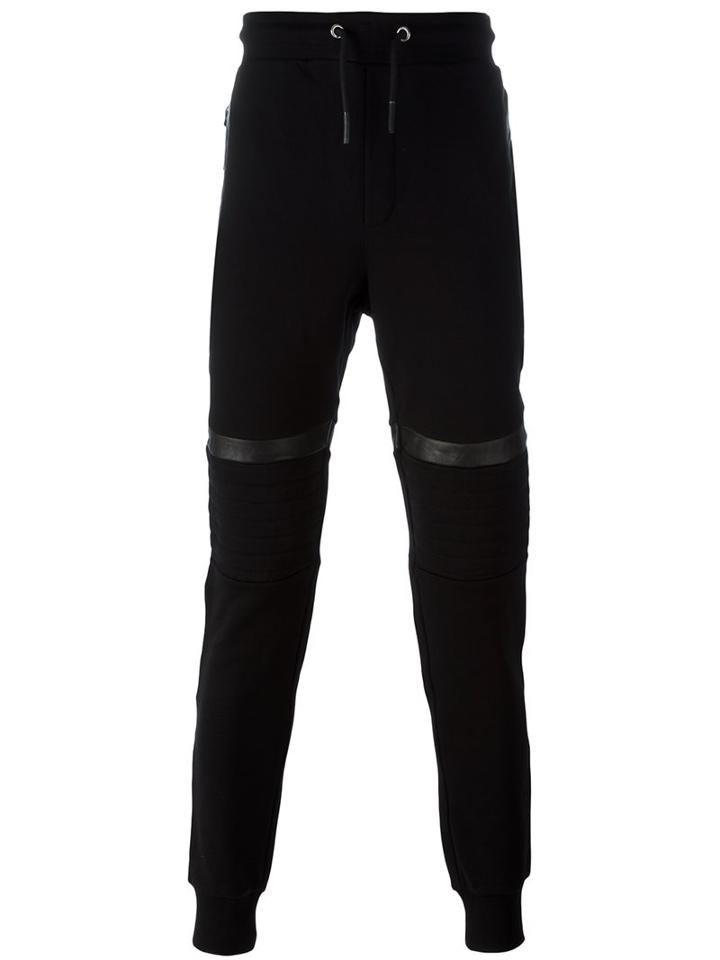 Les Hommes Knee Patch Track Pants