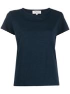 Ymc Short Sleeved Cotton T-shirt - Blue