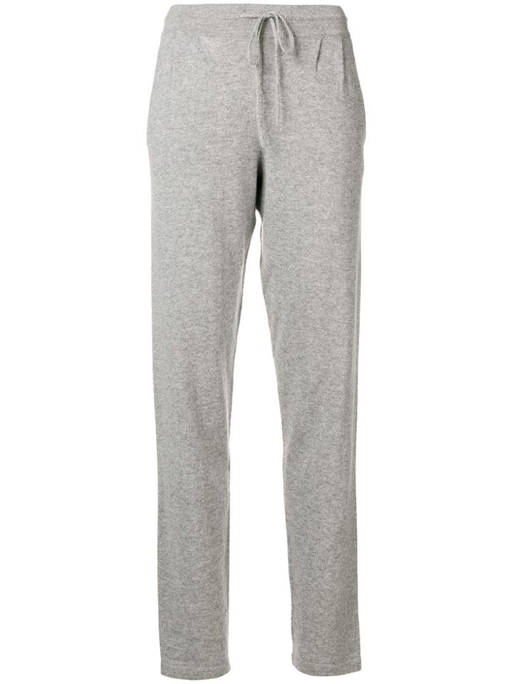 Iris Von Arnim Drawstring Trousers - Grey