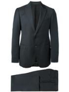 Armani Collezioni Two Piece Suit, Men's, Size: 46, Grey, Virgin Wool/acetate/viscose