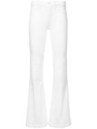 Paige Flared Jeans - White