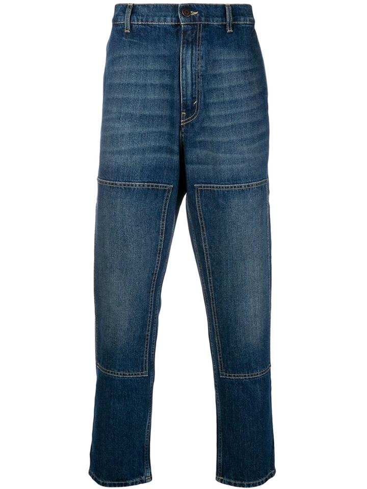 Stella Mccartney High Waisted Loose Jeans - Blue