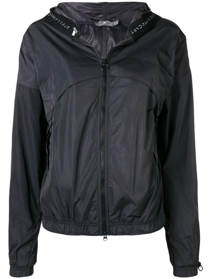 Adidas By Stella Mccartney Hooded Lightweight Jacket - Black