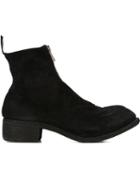 Guidi Front Zip Ankle Boots, Men's, Size: 41, Black, Horse Leather/leather