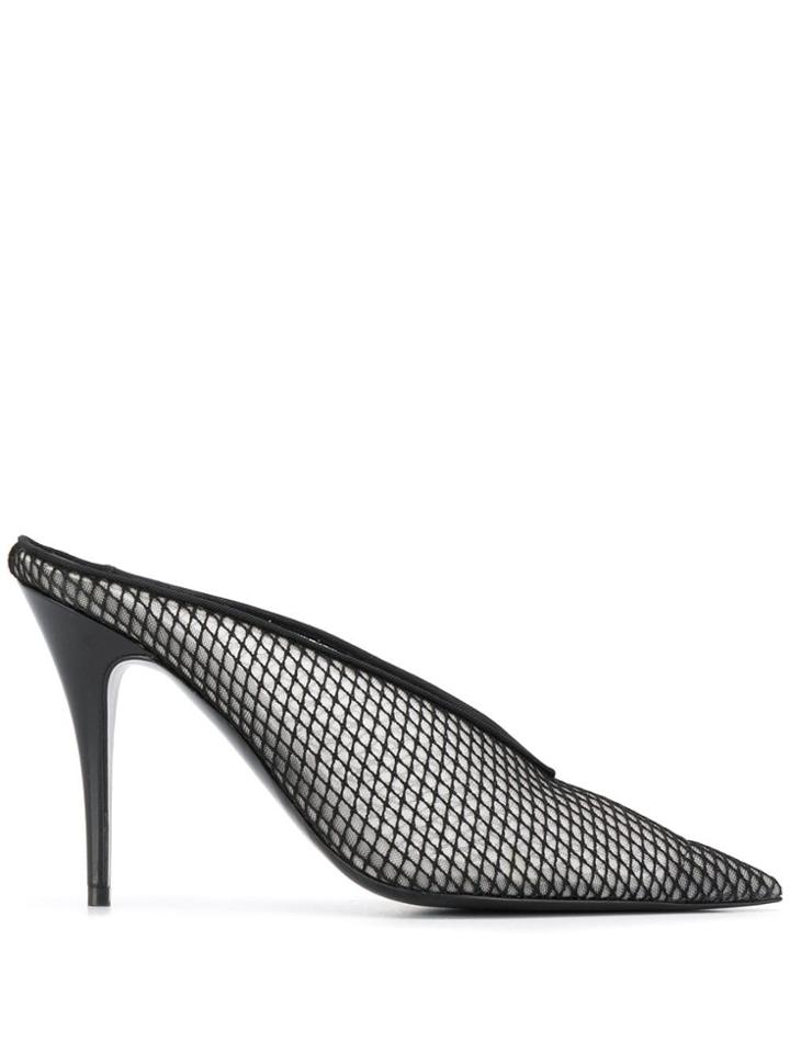 Stella Mccartney Mesh Mules - Black