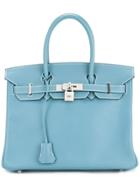 Hermès Pre-owned 2007 Birkin 30 Bag - Blue