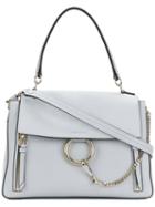 Chloé Faye Day Medium Shoulder Bag - Grey
