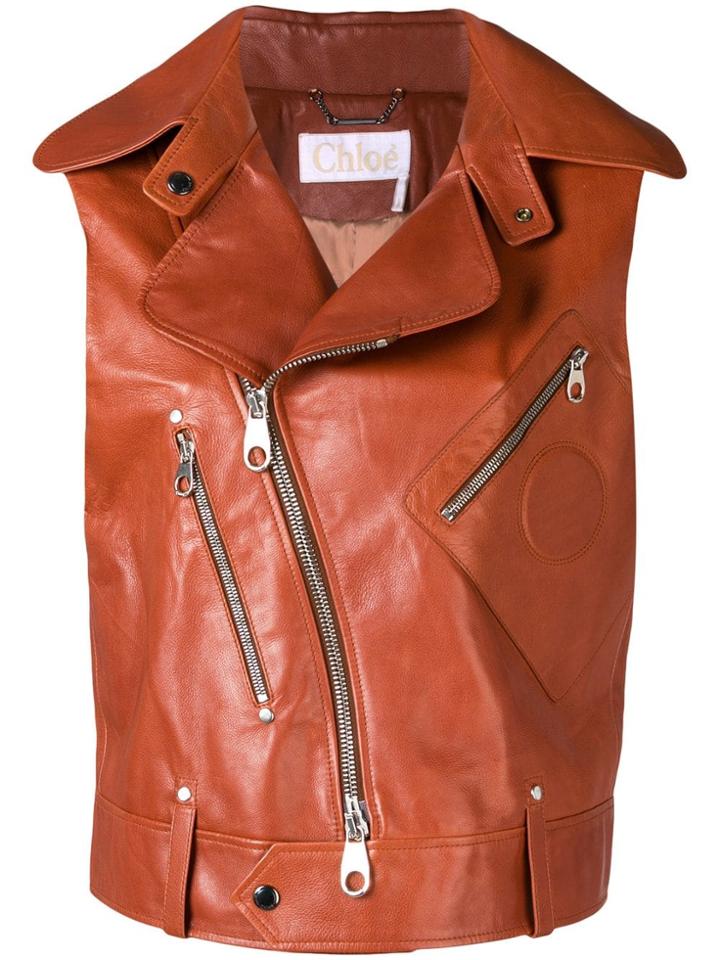 Chloé Slim-fit Gilet - Brown