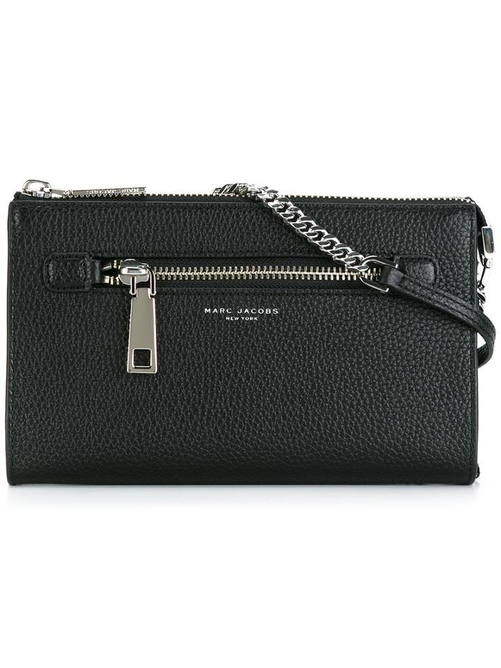 Marc Jacobs Small Gotham Crossbody Bag, Women's, Black, Calf Leather