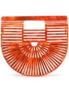 Cult Gaia Mini Ark Clutch - Red