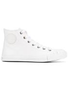 Chloé White Leather Kyle Hi Top Sneakers