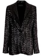 Fabiana Filippi Sequined Blazer - Black