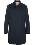 Thom Browne Bal Collar Overcoat - Blue