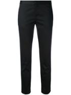 Polo Ralph Lauren - Cropped Trousers - Women - Cotton/spandex/elastane/lyocell - 6, Black, Cotton/spandex/elastane/lyocell