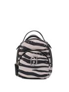 Liu Jo Zebra Print Small Backpack - Black
