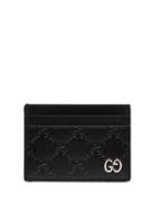 Gucci Gg Signature Card Holder - Black