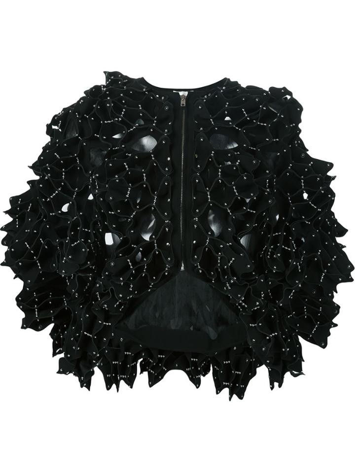 Comme Des Garçons Noir Kei Ninomiya 'pierced' Jacket - Black