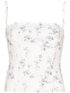 Reformation Overland Floral Print Tank Top - Multicolour