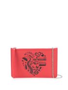Love Moschino Flat London Clutch - Red