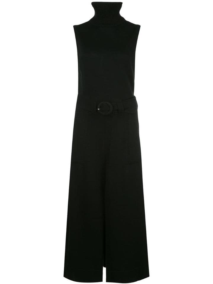 Mara Hoffman Elle Belted Midi Dress - Black