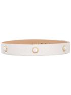 Alice Mccall Pearly Belt - White