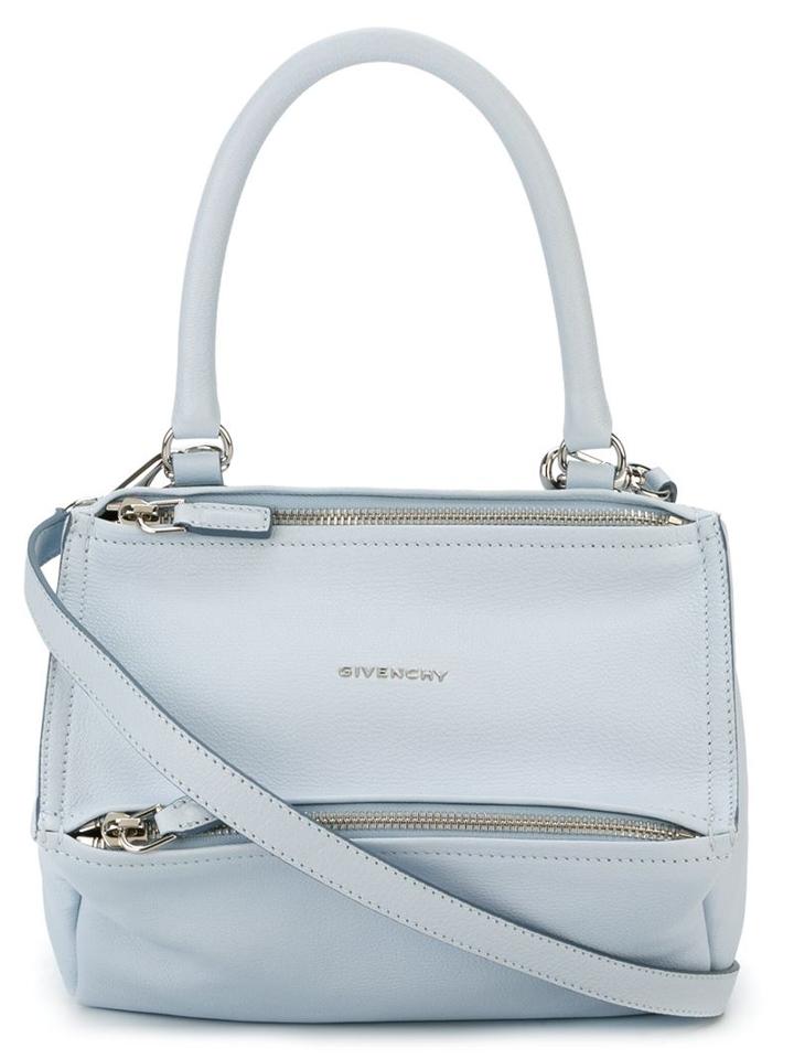 Givenchy Small Pandora Shoulder Bag, Women's, Blue, Goat Skin