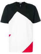 Versus - Blockcolour T-shirt - Men - Cotton/polyamide/polyester/spandex/elastane - L, Black, Cotton/polyamide/polyester/spandex/elastane