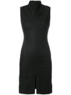 Versace Vintage Belted Dress - Black