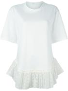Chloé Godet Top, Women's, Size: S, White, Cotton/silk