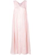 Forte Forte Loose Fit Maxi Dress - Pink