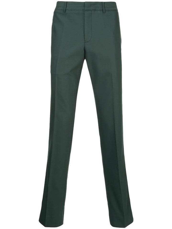 Ck Calvin Klein Side Panel Trousers - Green