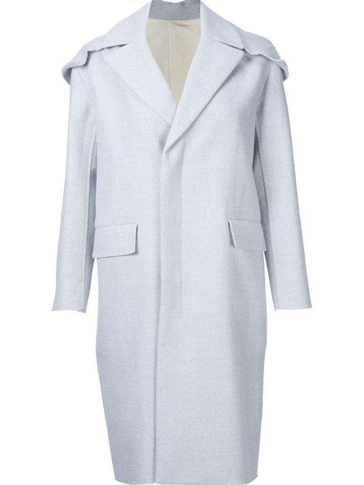 08sircus Hooded Coat, Women's, Size: 0, Grey, Cotton/wool