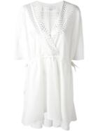 Iro Jilah Embellished Dress, Women's, Size: 38, White, Polyester