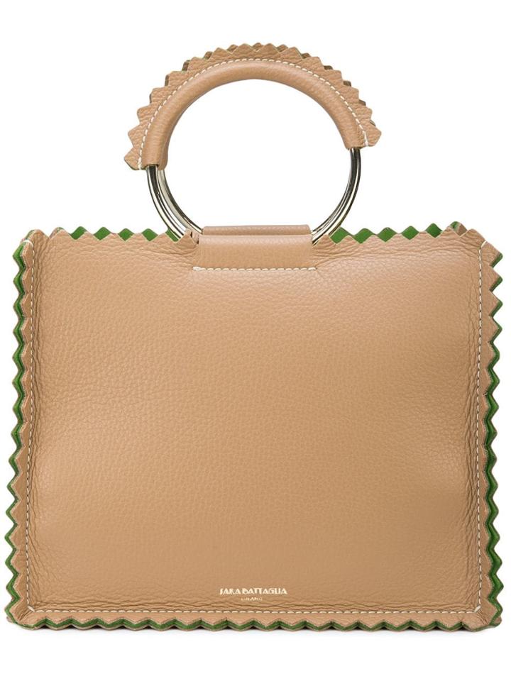 Sara Battaglia Helen Tote Bag - Brown